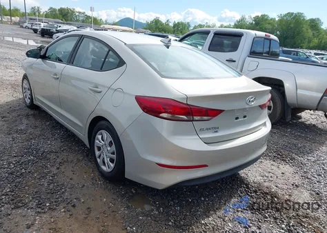 2017 Hyundai Elantra Se z USA, uszkodzony, nr VIN 5NPD74LF4HH182059